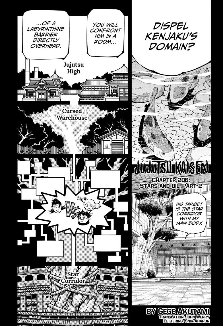 Read Jujutsu Kaisen Chapter-206 Page-001