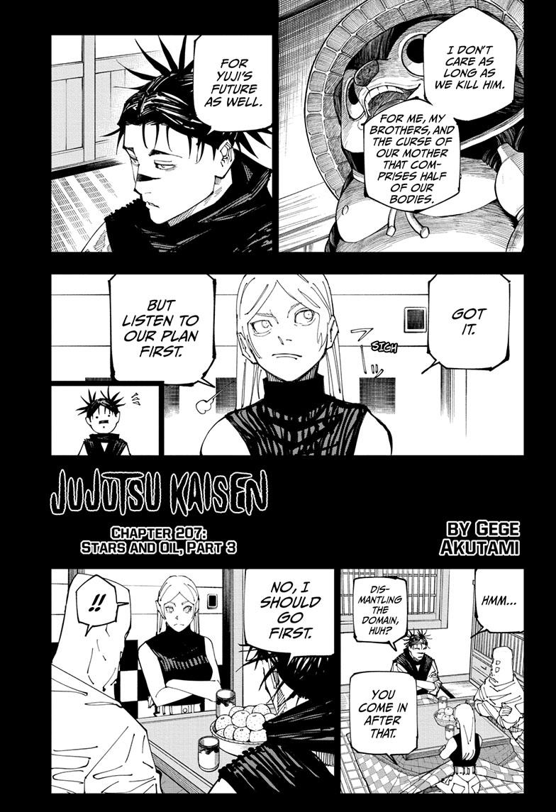Read Jujutsu Kaisen Chapter-207 Page-001