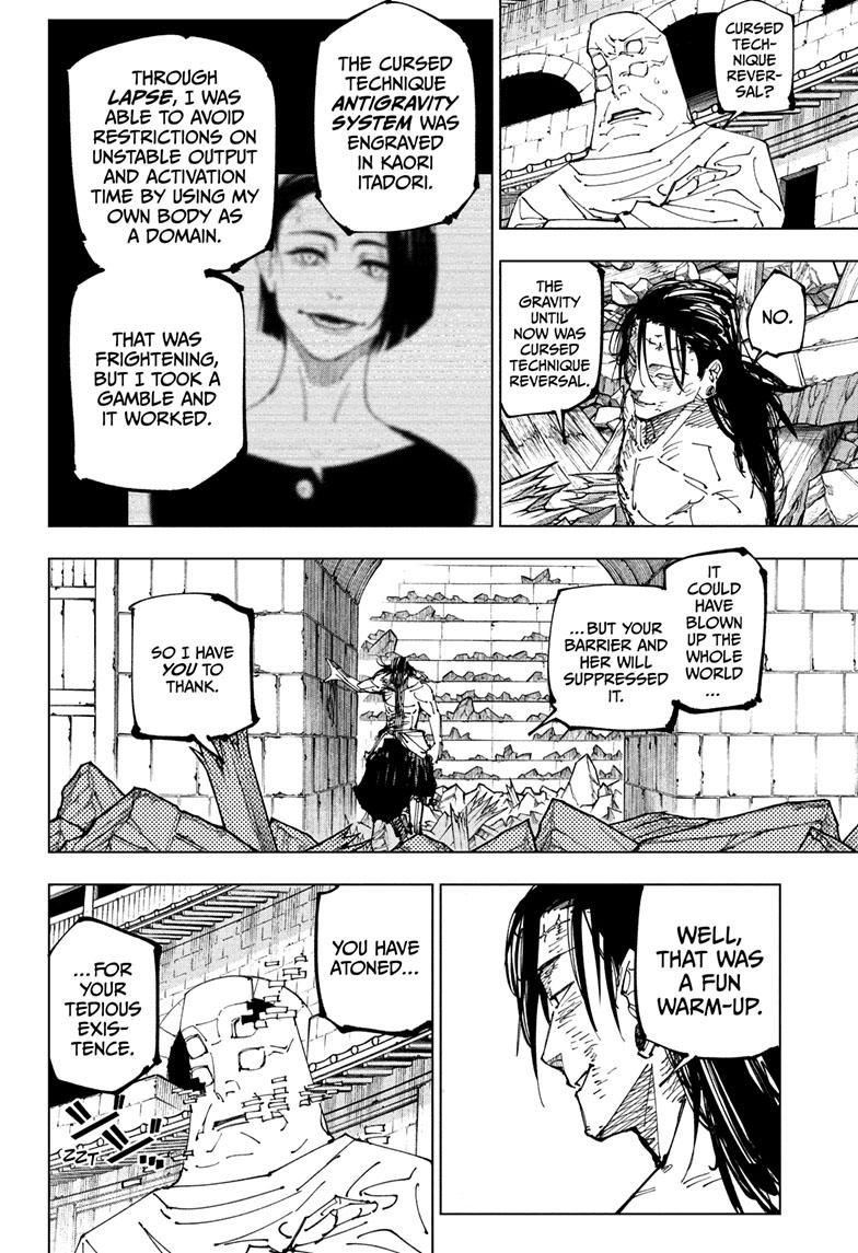 Read Jujutsu Kaisen Chapter-208 Page-018