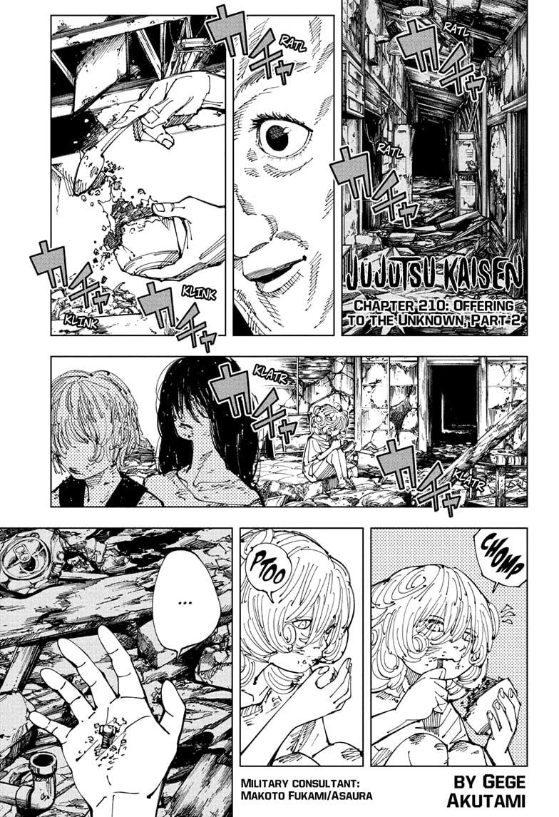 Read Jujutsu Kaisen Chapter-210 Page-001