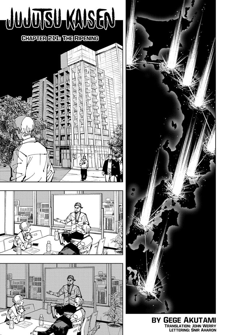 Read Jujutsu Kaisen Chapter-211 Page-001