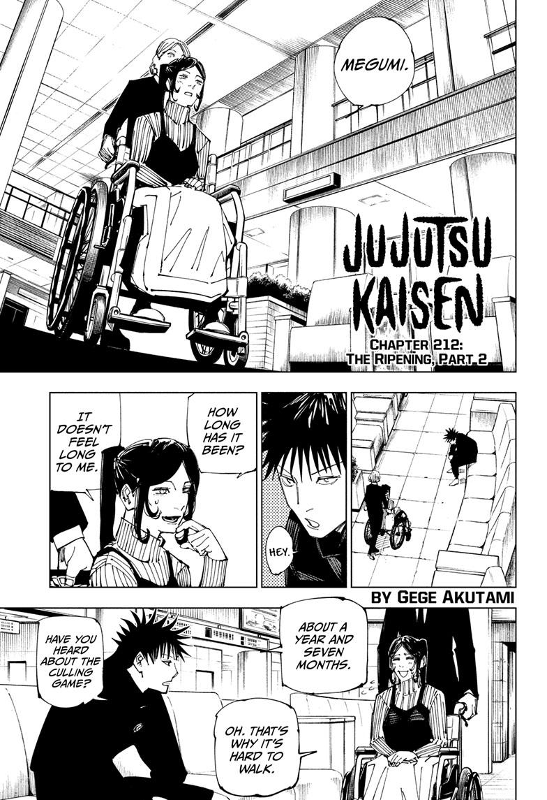 Read Jujutsu Kaisen Chapter-212 Page-001