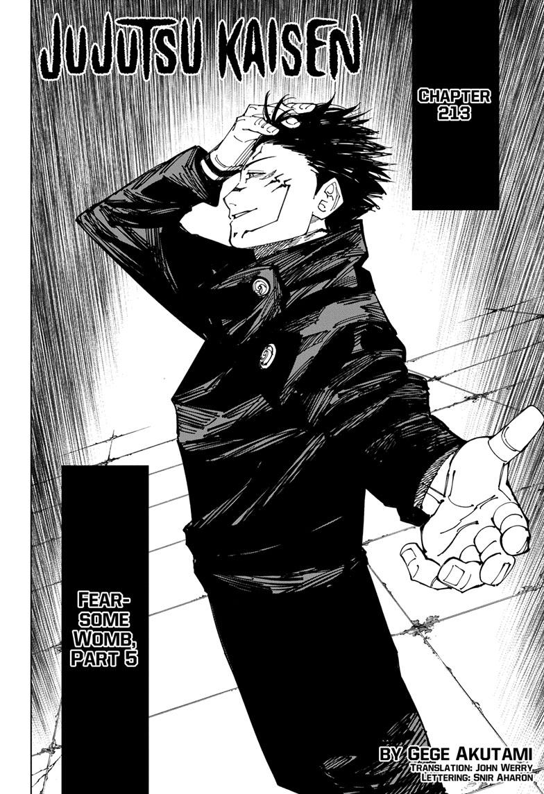 Read Jujutsu Kaisen Chapter-213 Page-003