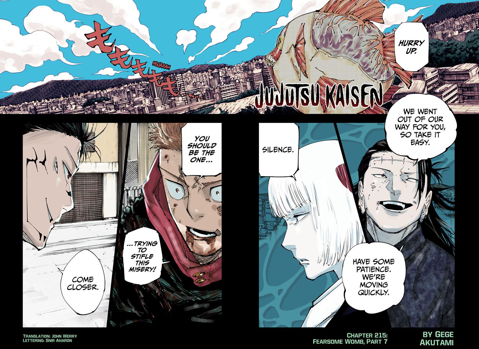Read Jujutsu Kaisen Chapter-215 Page-001