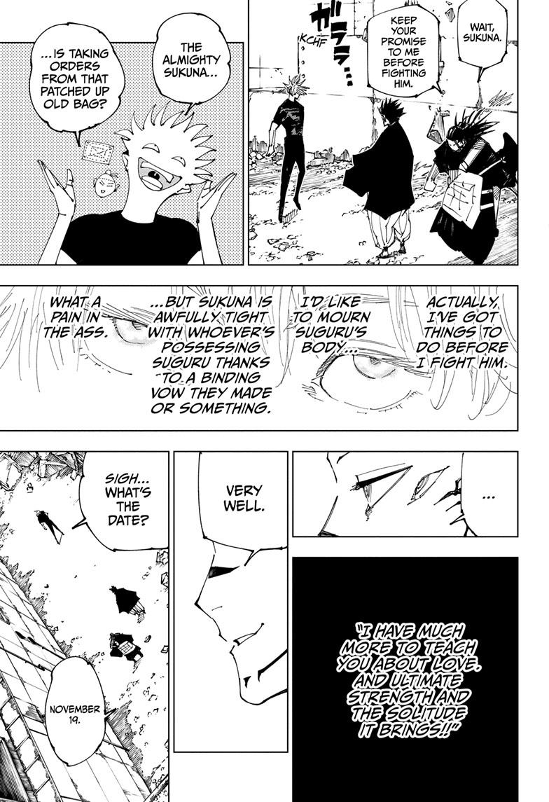 Read Jujutsu Kaisen Chapter-221 Page-017