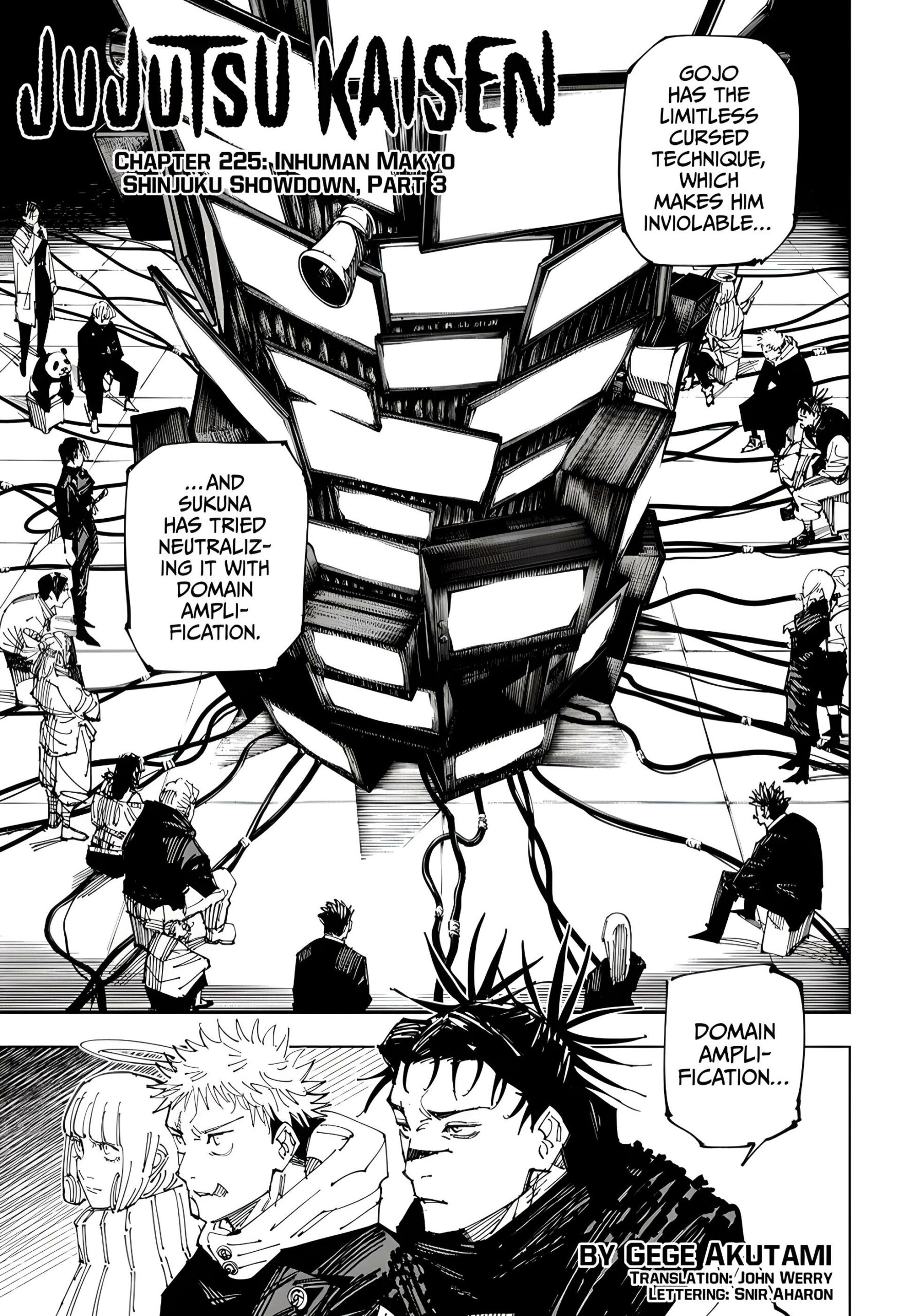 Read Jujutsu Kaisen Chapter-225 Page-001