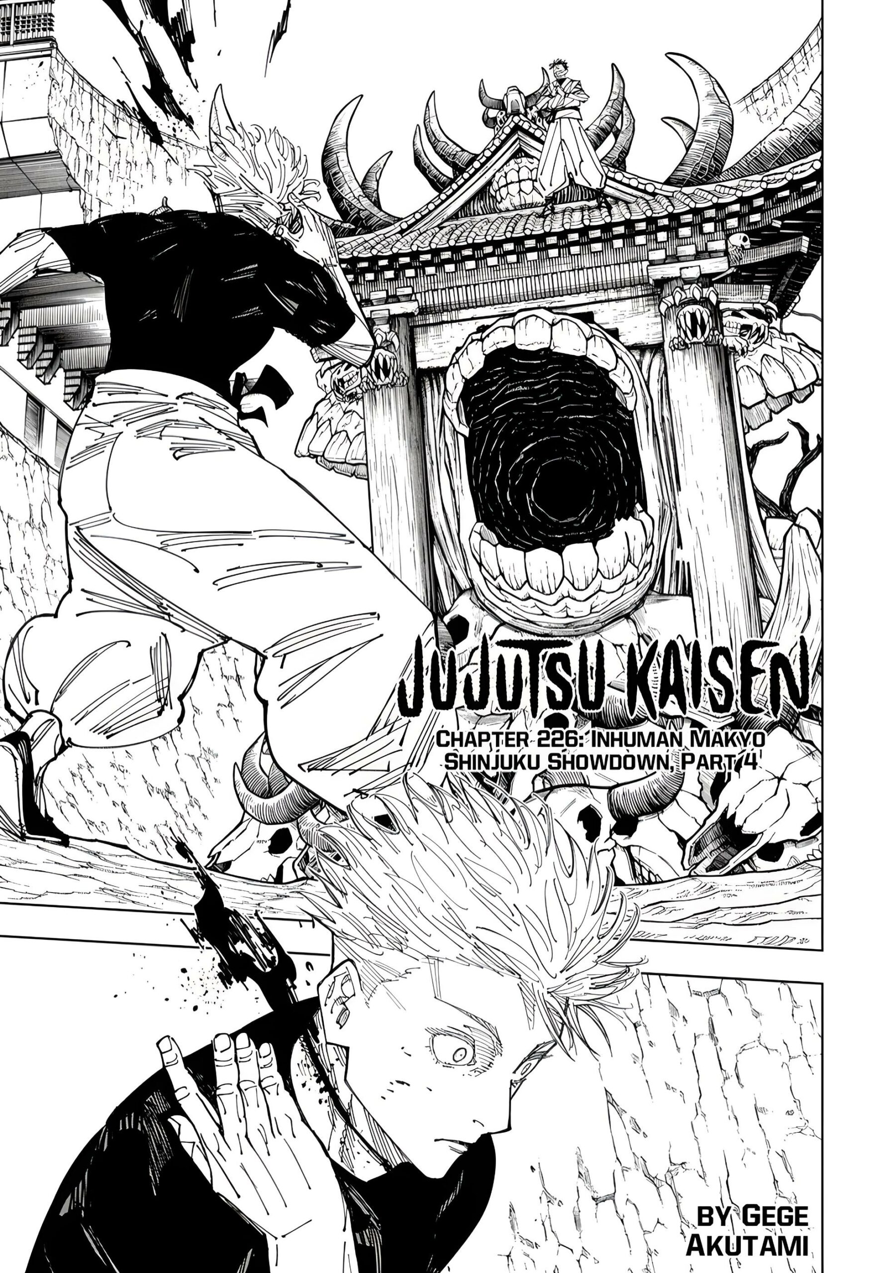 Read Jujutsu Kaisen Chapter-226 Page-001