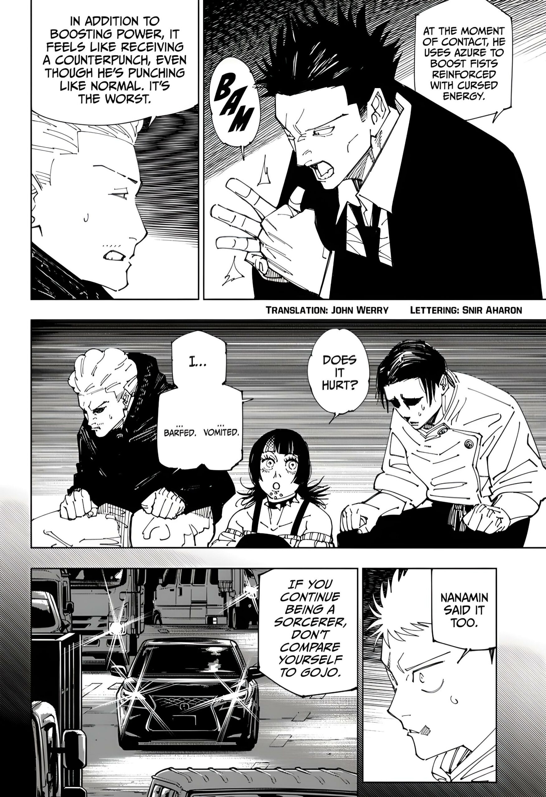 Read Jujutsu Kaisen Chapter-231 Page-002