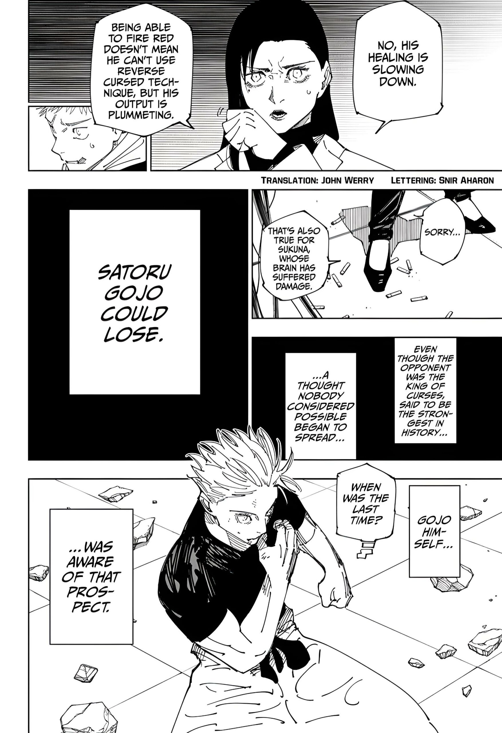 Read Jujutsu Kaisen Chapter-233 Page-002