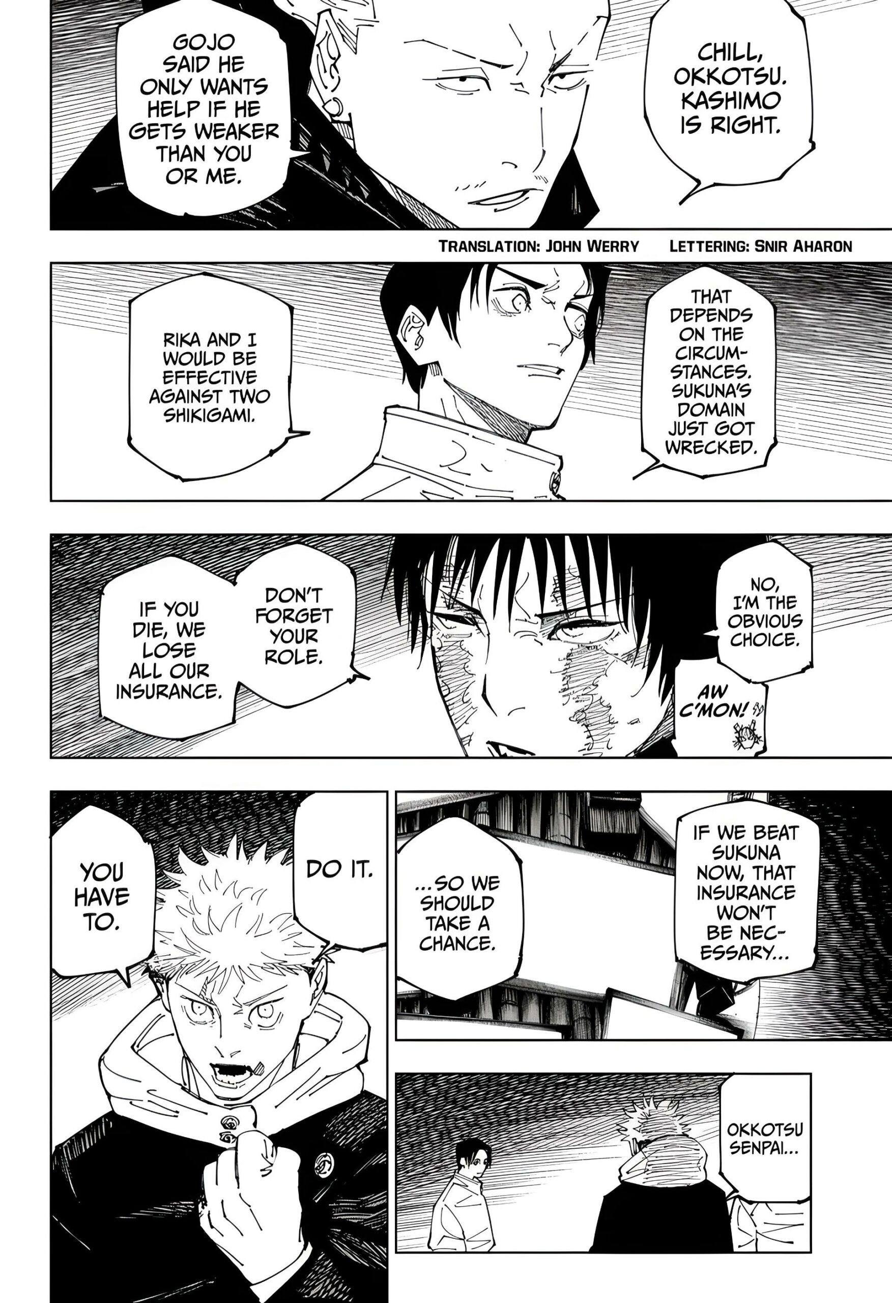 Read Jujutsu Kaisen Chapter-234 Page-002