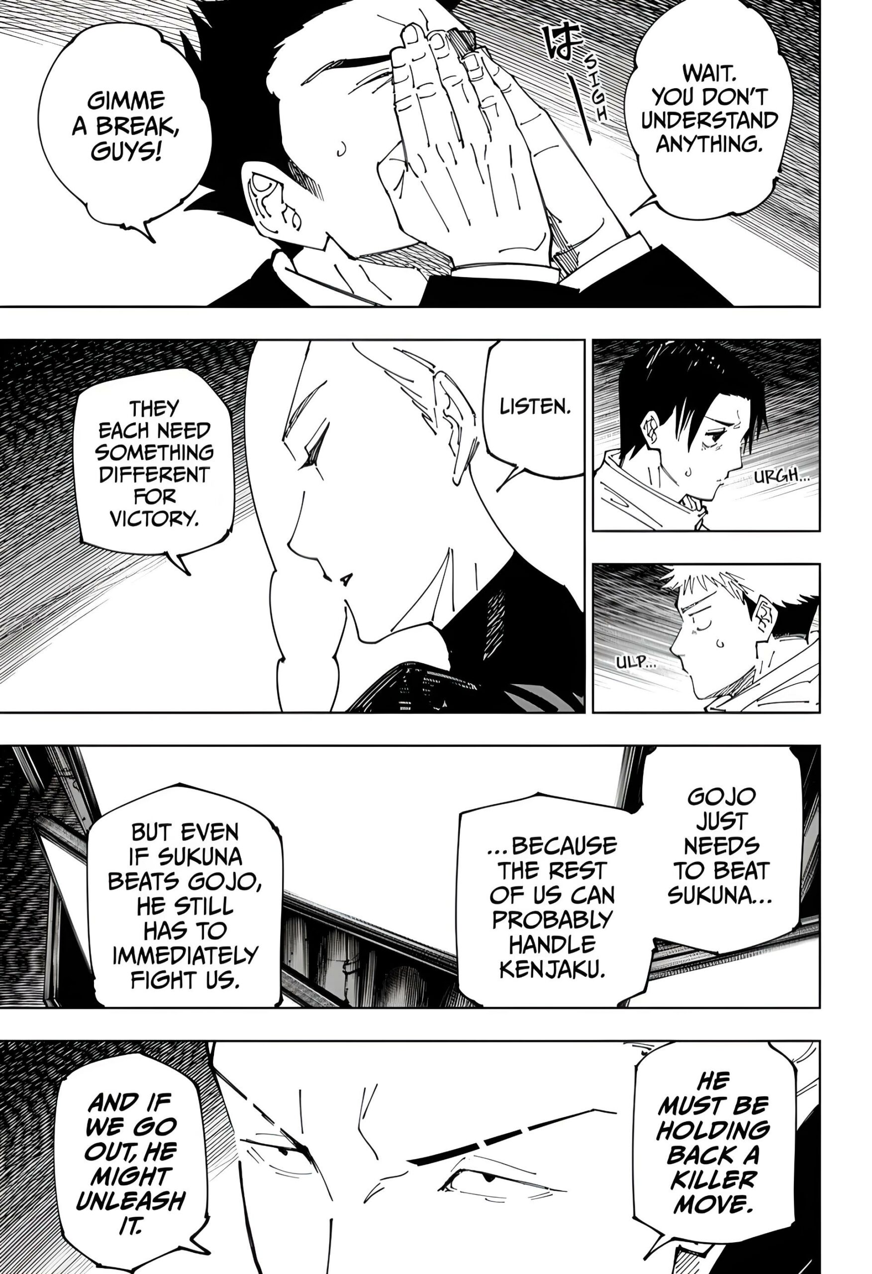 Read Jujutsu Kaisen Chapter-234 Page-003
