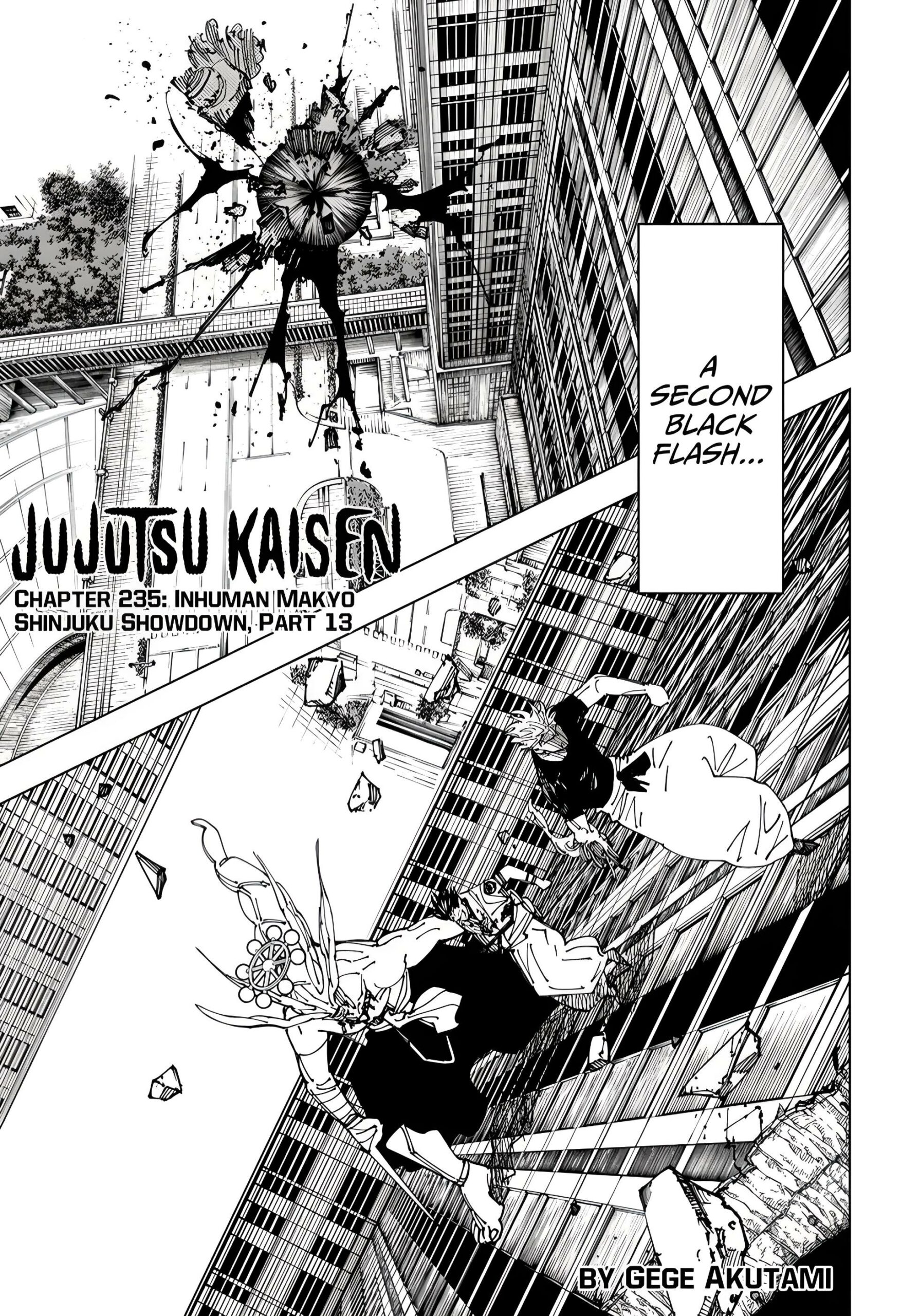 Read Jujutsu Kaisen Chapter-235 Page-001
