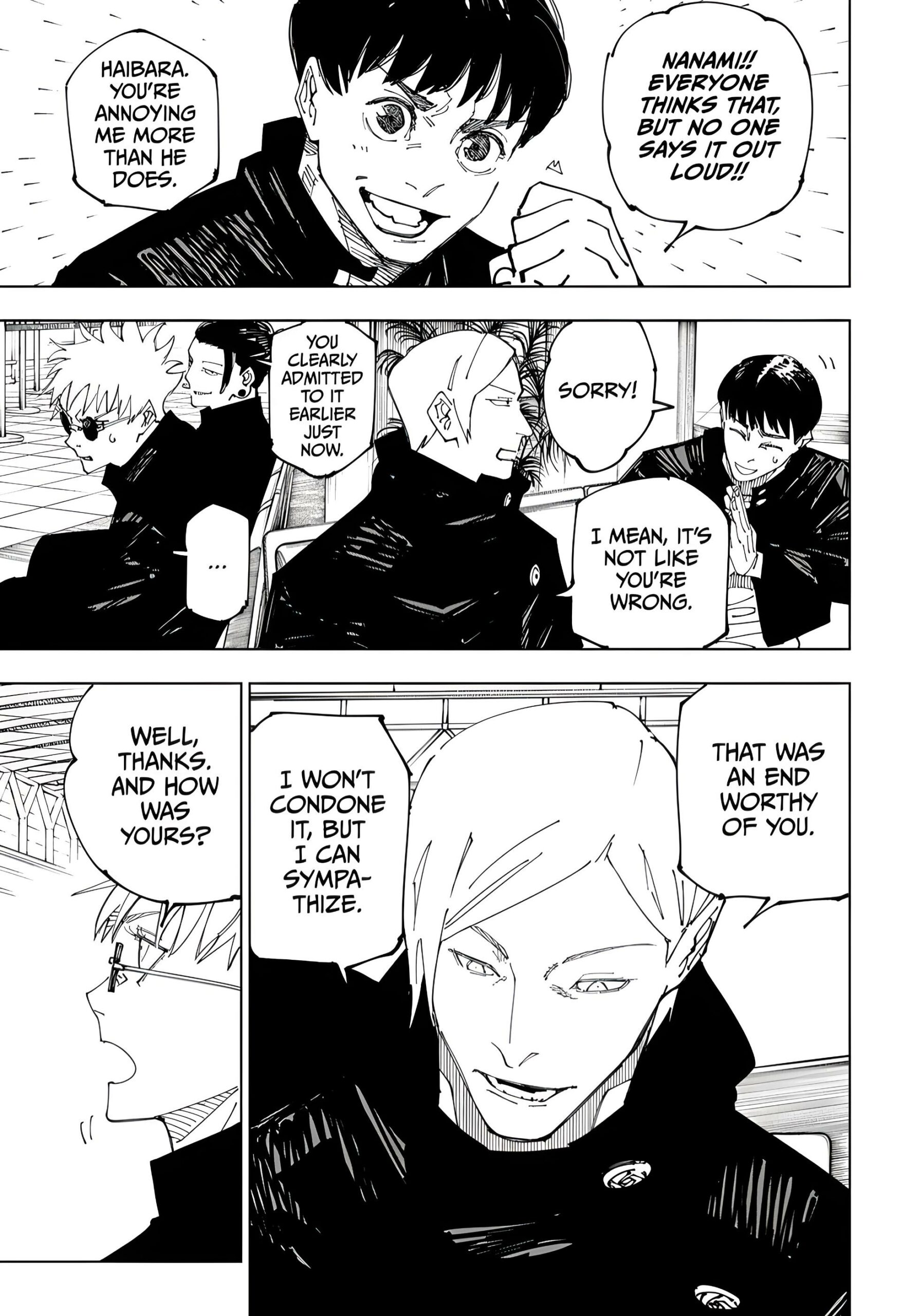 Read Jujutsu Kaisen Chapter-236 Page-007