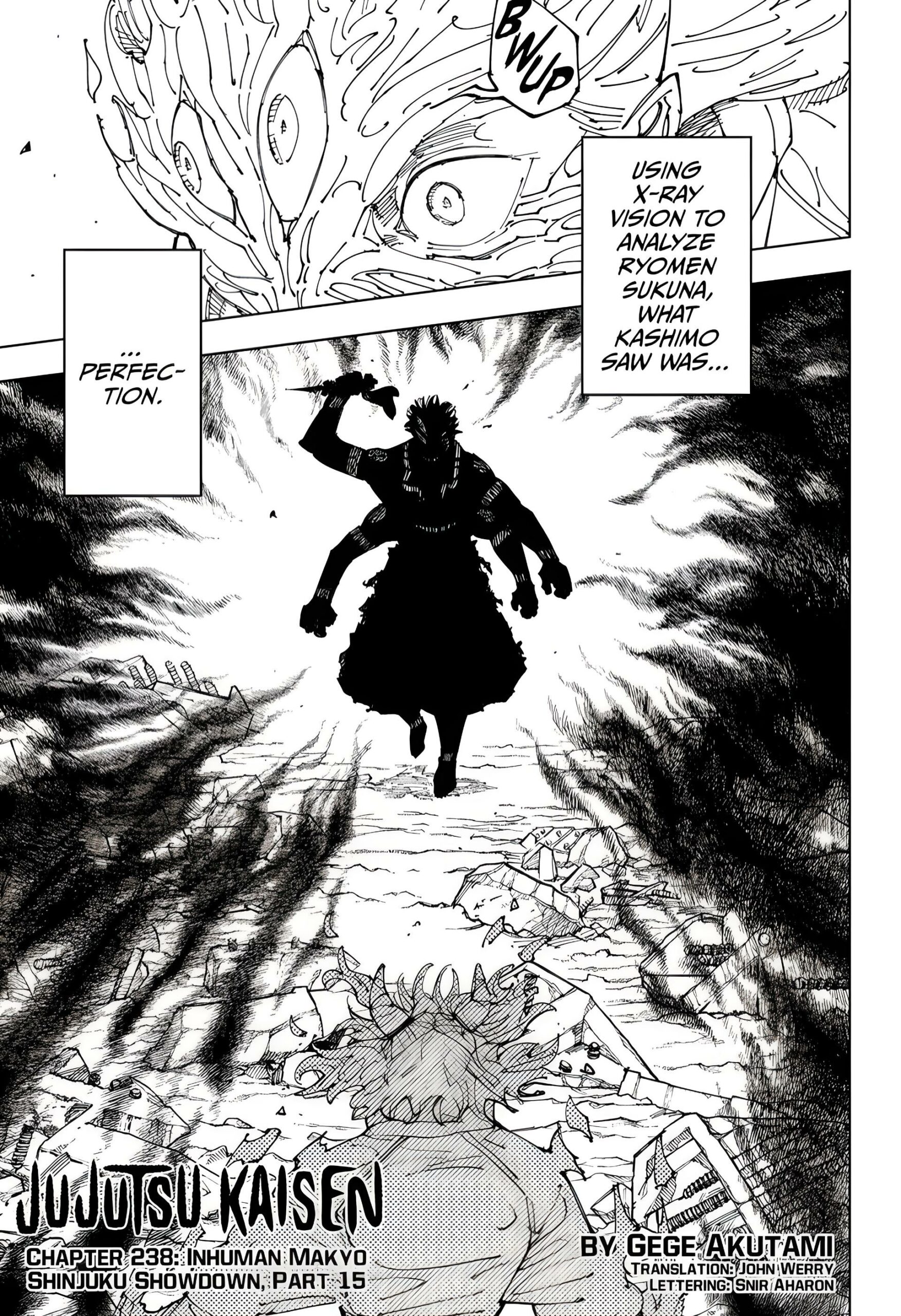 Read Jujutsu Kaisen Chapter-238 Page-001