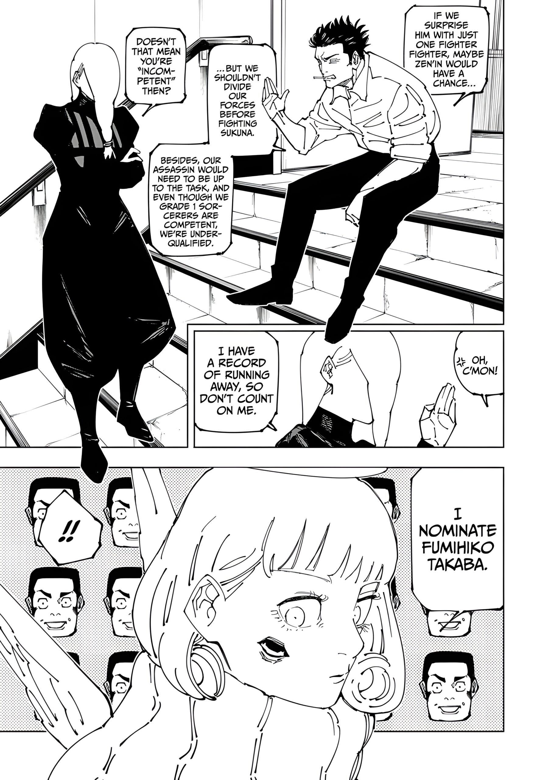 Read Jujutsu Kaisen Chapter-240 Page-005
