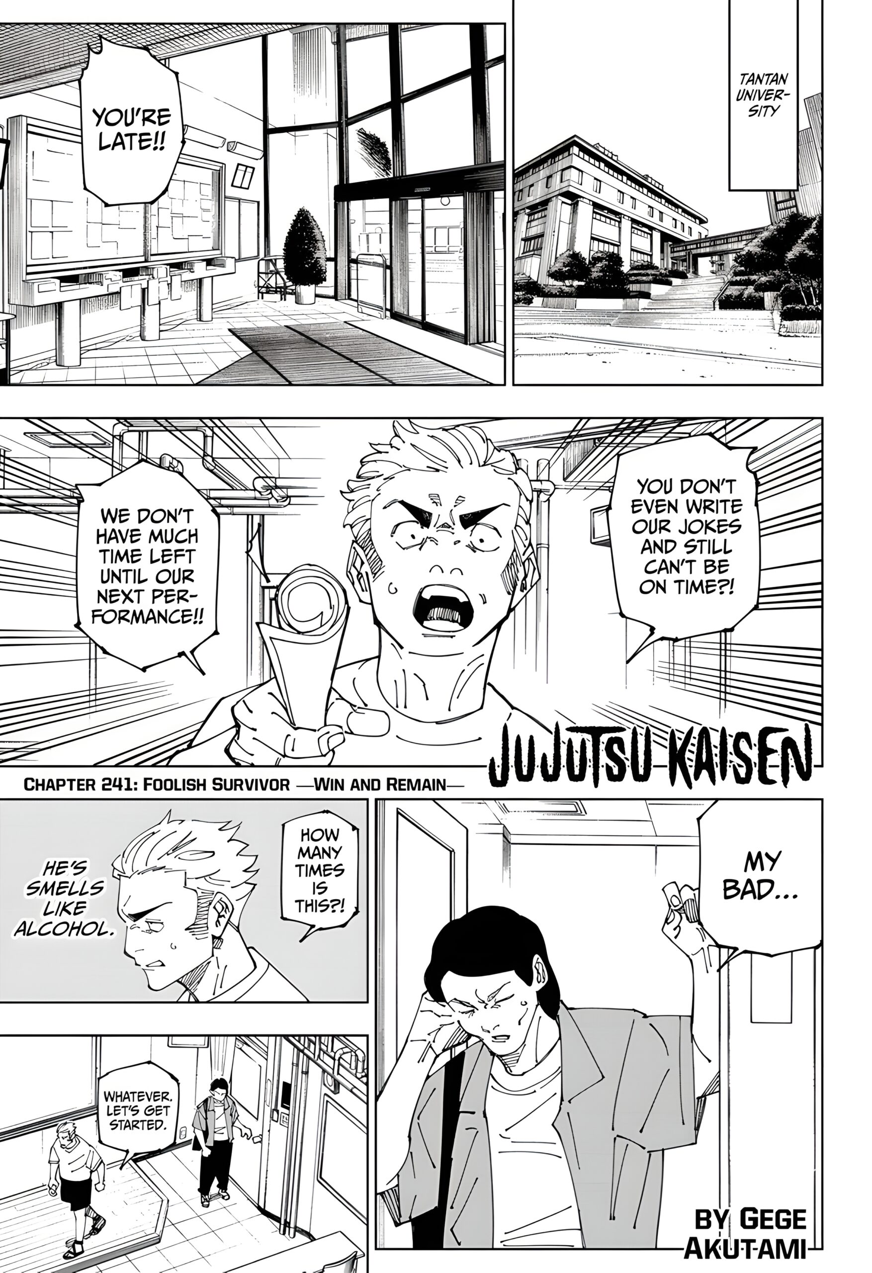 Read Jujutsu Kaisen Chapter-241 Page-001