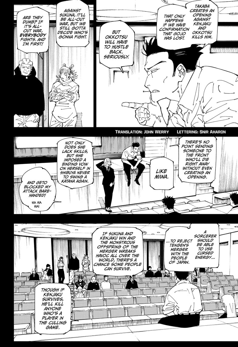 Read Jujutsu Kaisen Chapter-244 Page-002