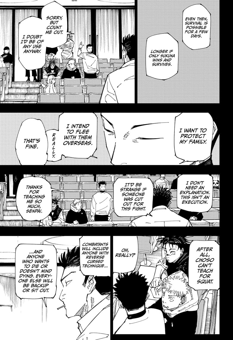 Read Jujutsu Kaisen Chapter-244 Page-003