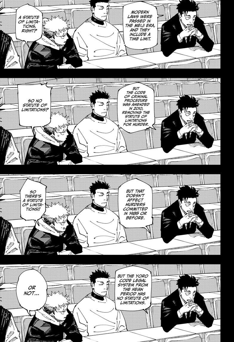 Read Jujutsu Kaisen Chapter-244 Page-009