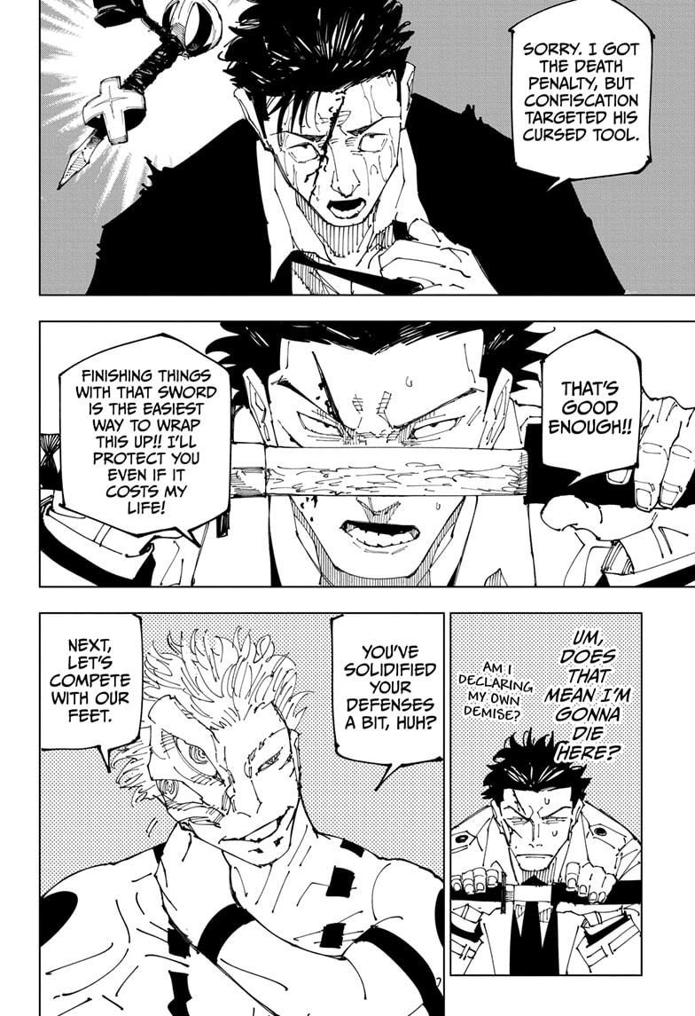 Read Jujutsu Kaisen Chapter-246 Page-007