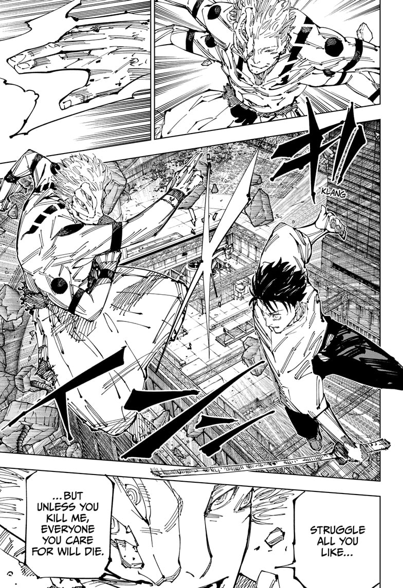 Read Jujutsu Kaisen Chapter-248 Page-017