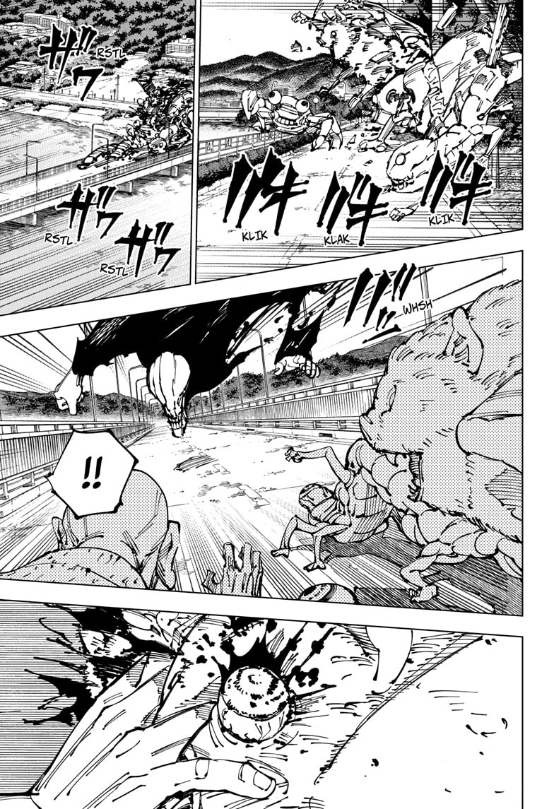 Read Jujutsu Kaisen Chapter-249 Page-003