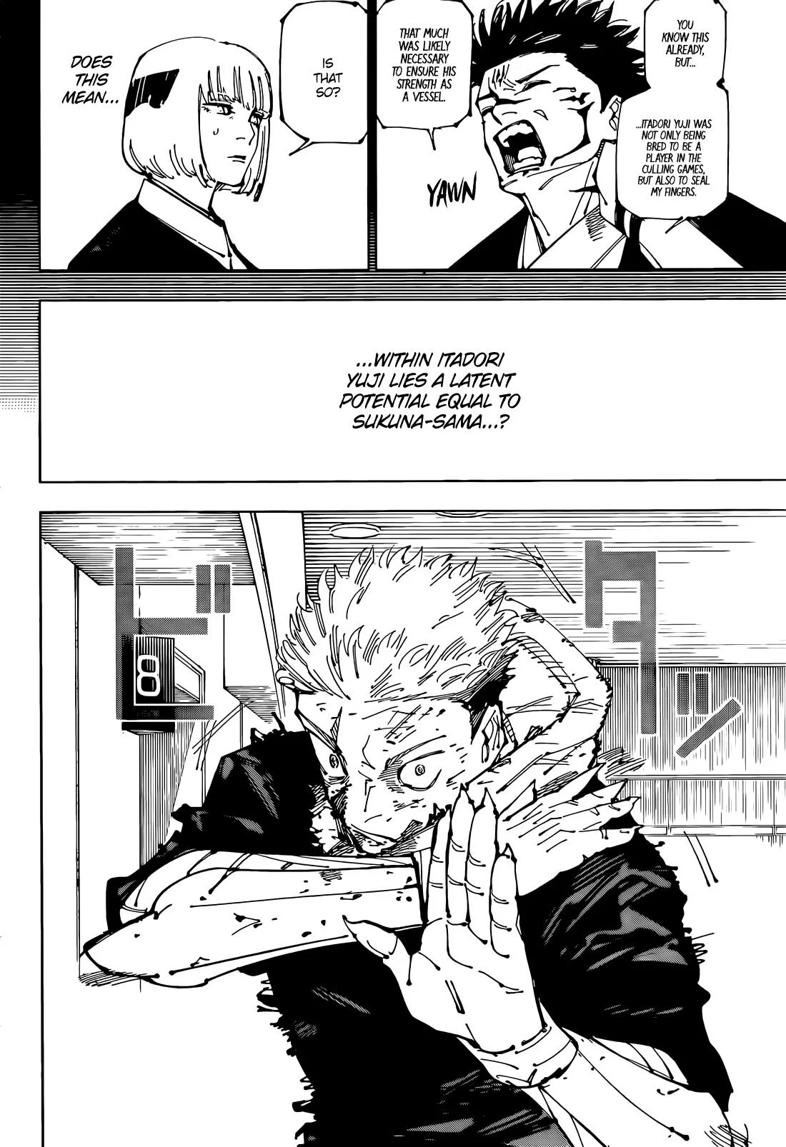 Read Jujutsu Kaisen Chapter-257 Page-002