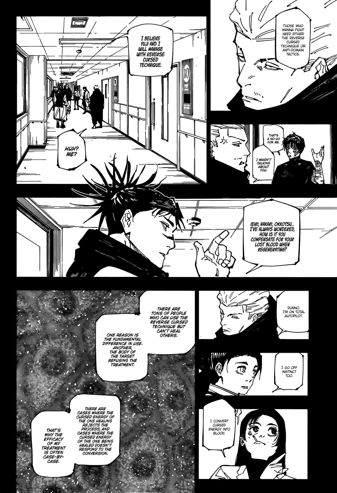 Read Jujutsu Kaisen Chapter-258 Page-004