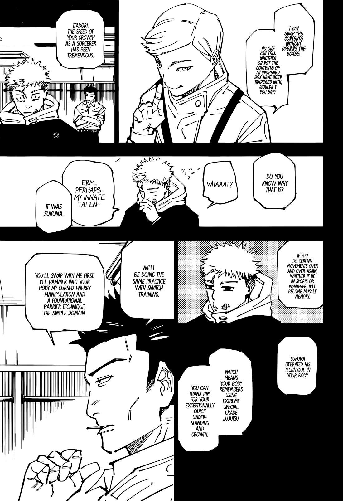 Read Jujutsu Kaisen Chapter-258 Page-007