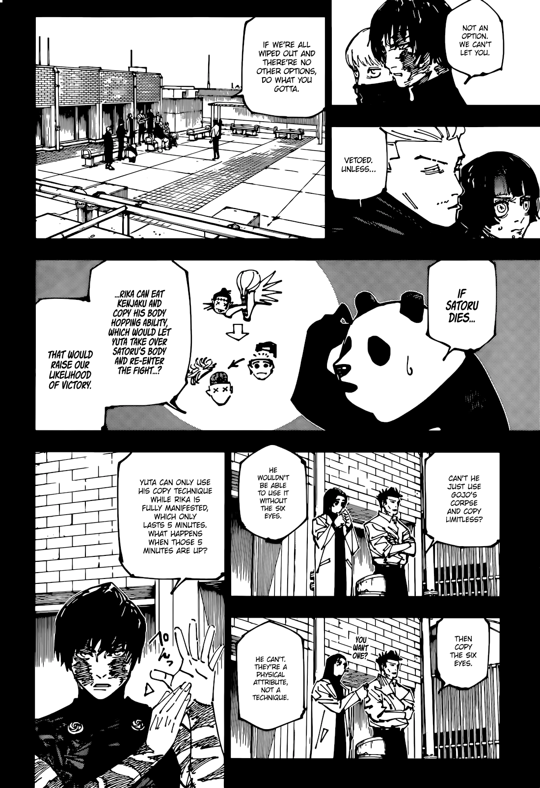 Read Jujutsu Kaisen Chapter-261 Page-004