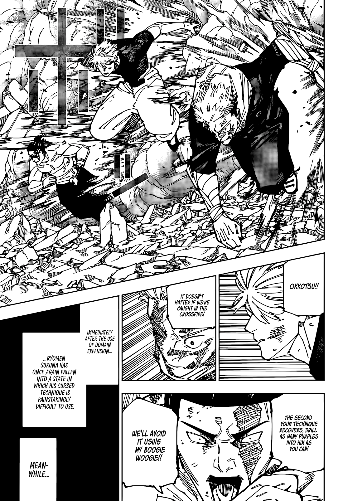 Read Jujutsu Kaisen Chapter-263 Page-003
