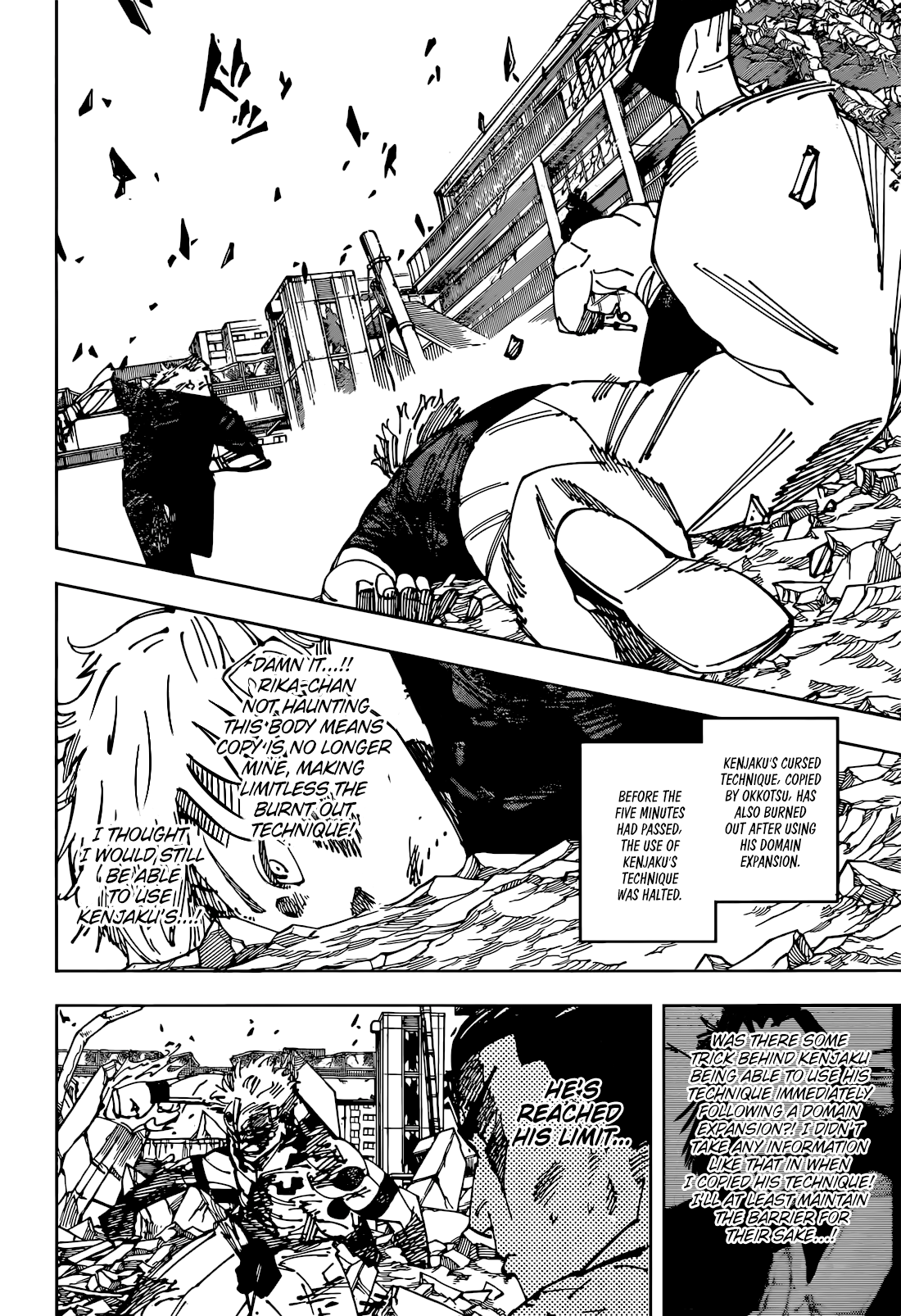 Read Jujutsu Kaisen Chapter-263 Page-004