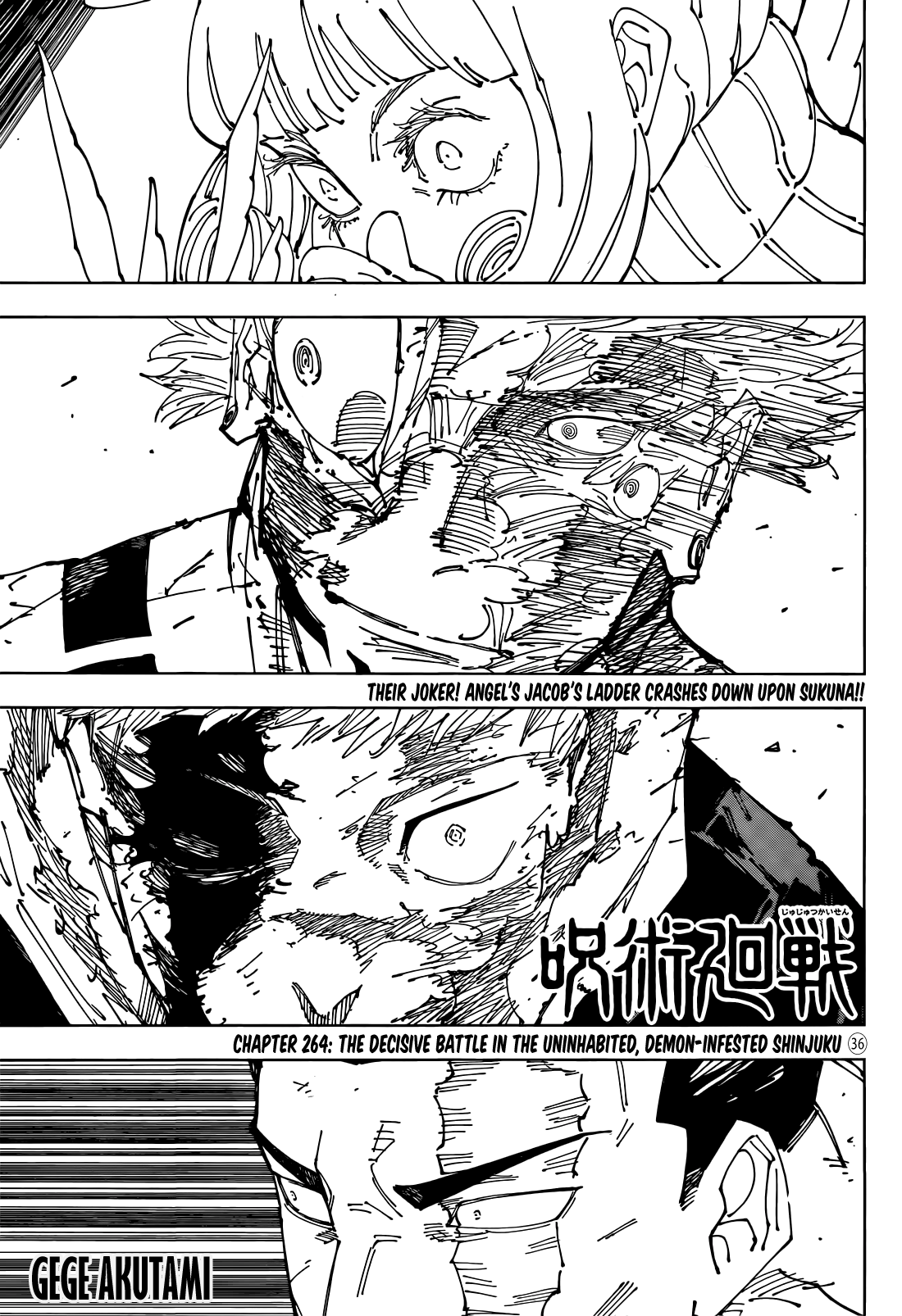 Read Jujutsu Kaisen Chapter-264 Page-001