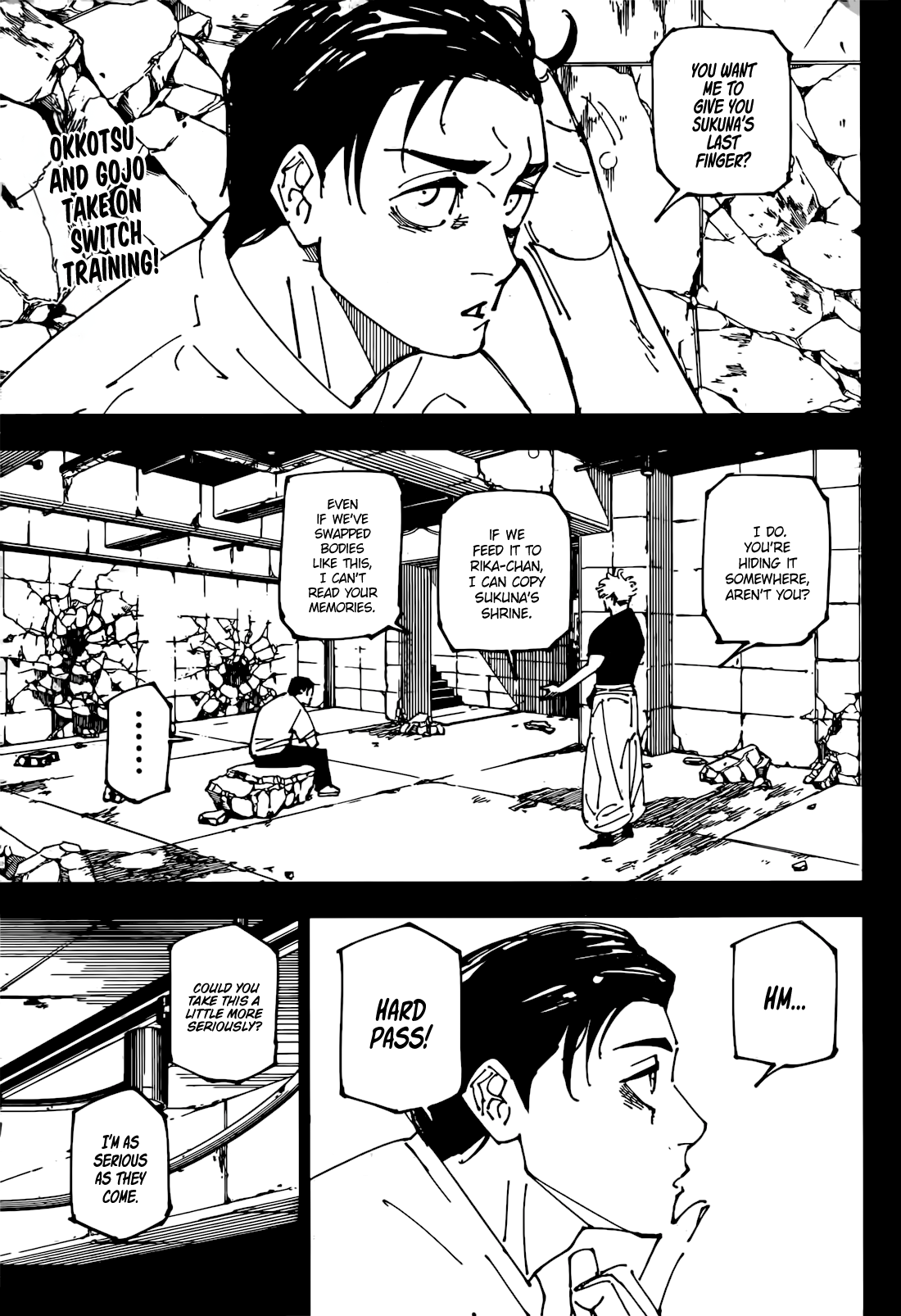 Read Jujutsu Kaisen Chapter-267 Page-003