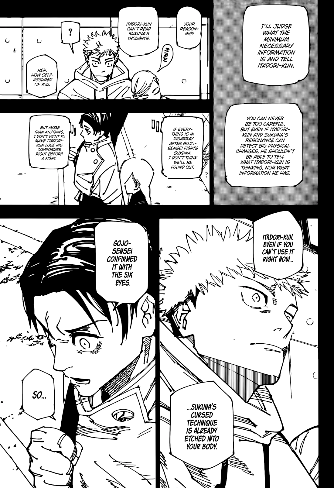 Read Jujutsu Kaisen Chapter-267 Page-007