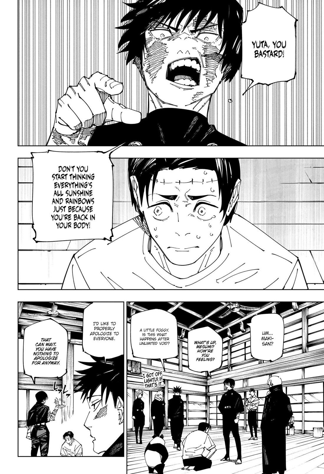 Read Jujutsu Kaisen Chapter-269 Page-002