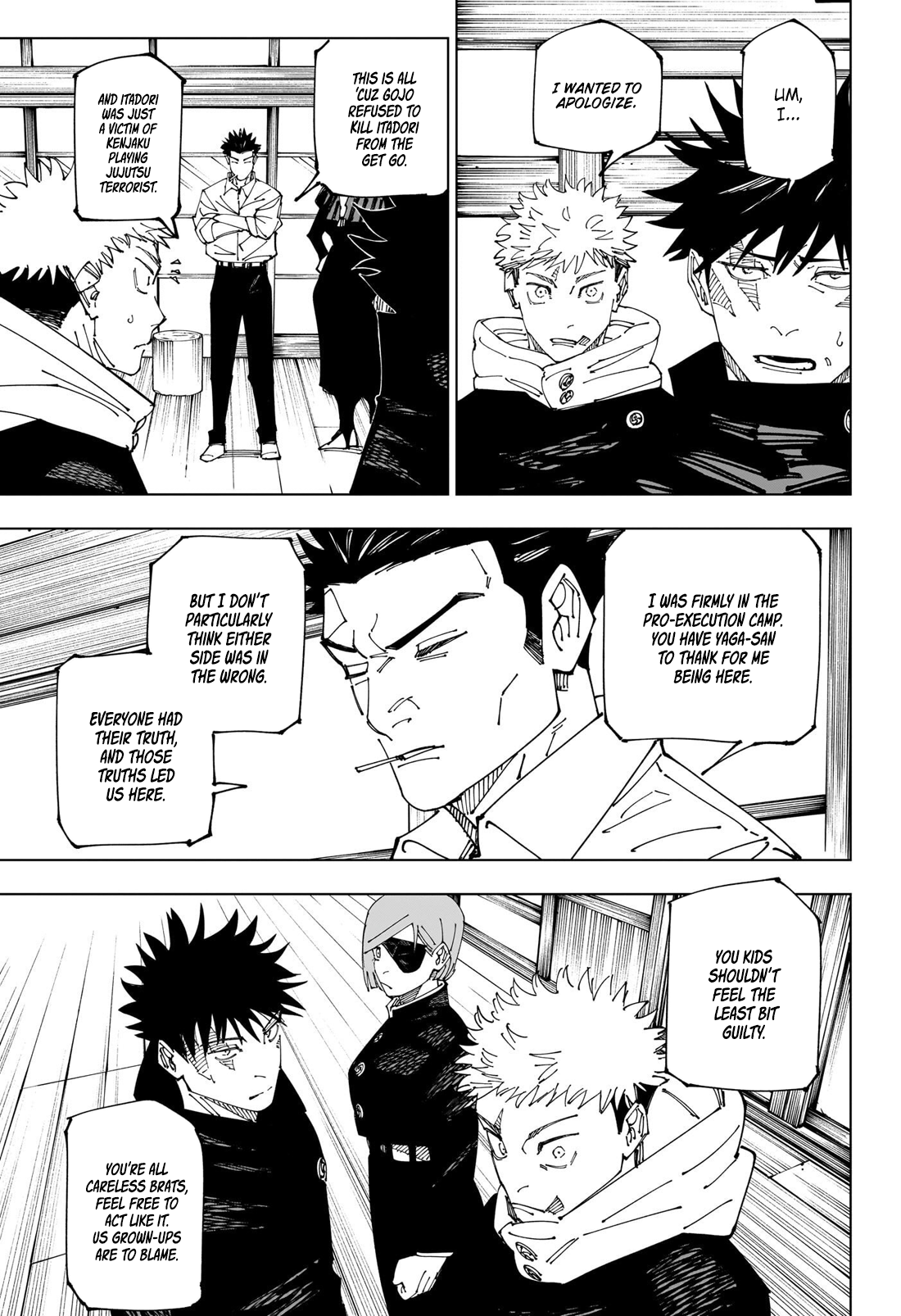 Read Jujutsu Kaisen Chapter-269 Page-003