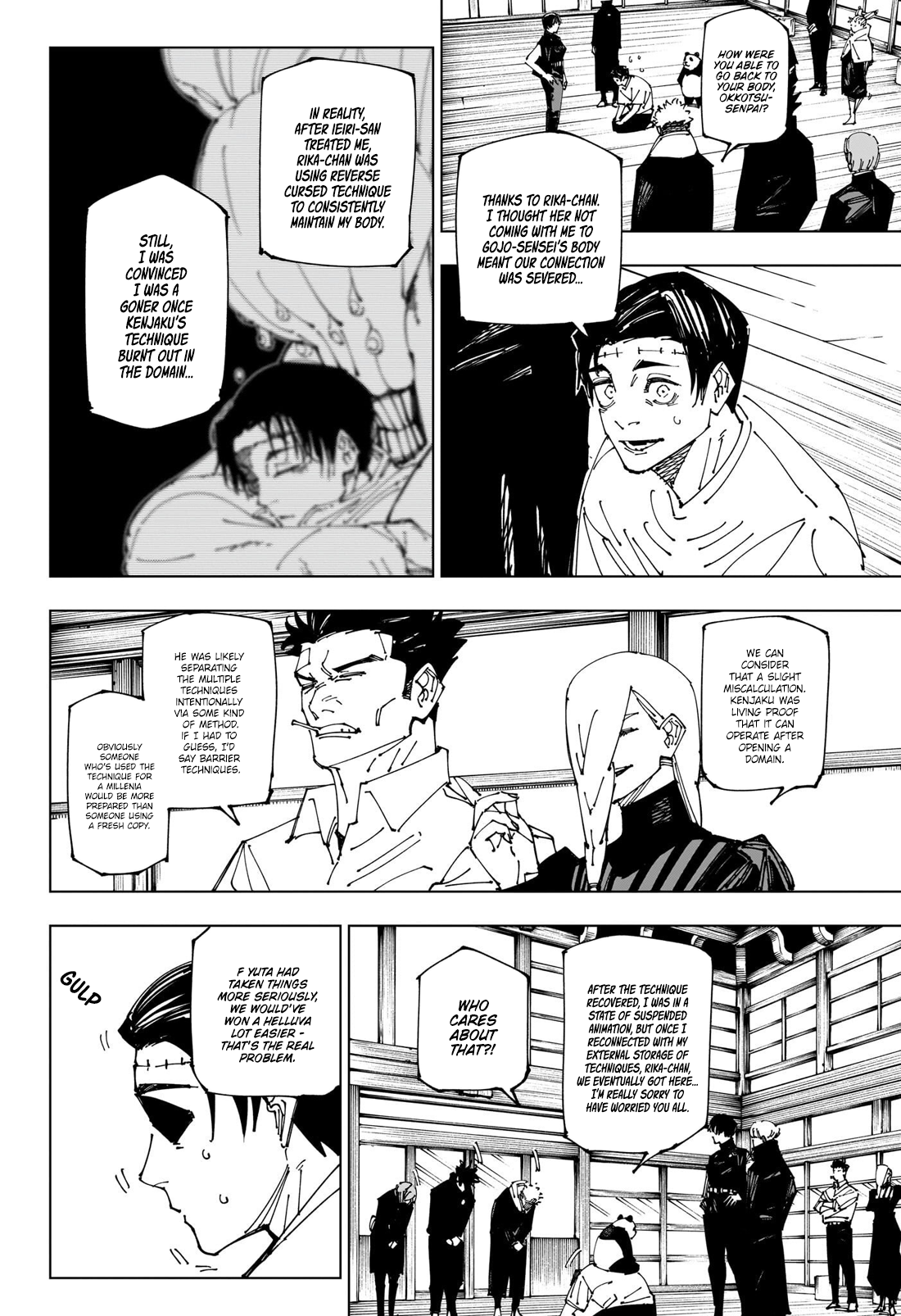 Read Jujutsu Kaisen Chapter-269 Page-004