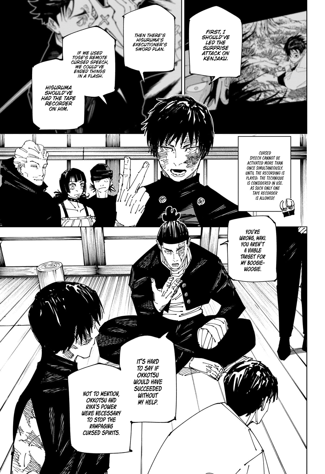 Read Jujutsu Kaisen Chapter-269 Page-005