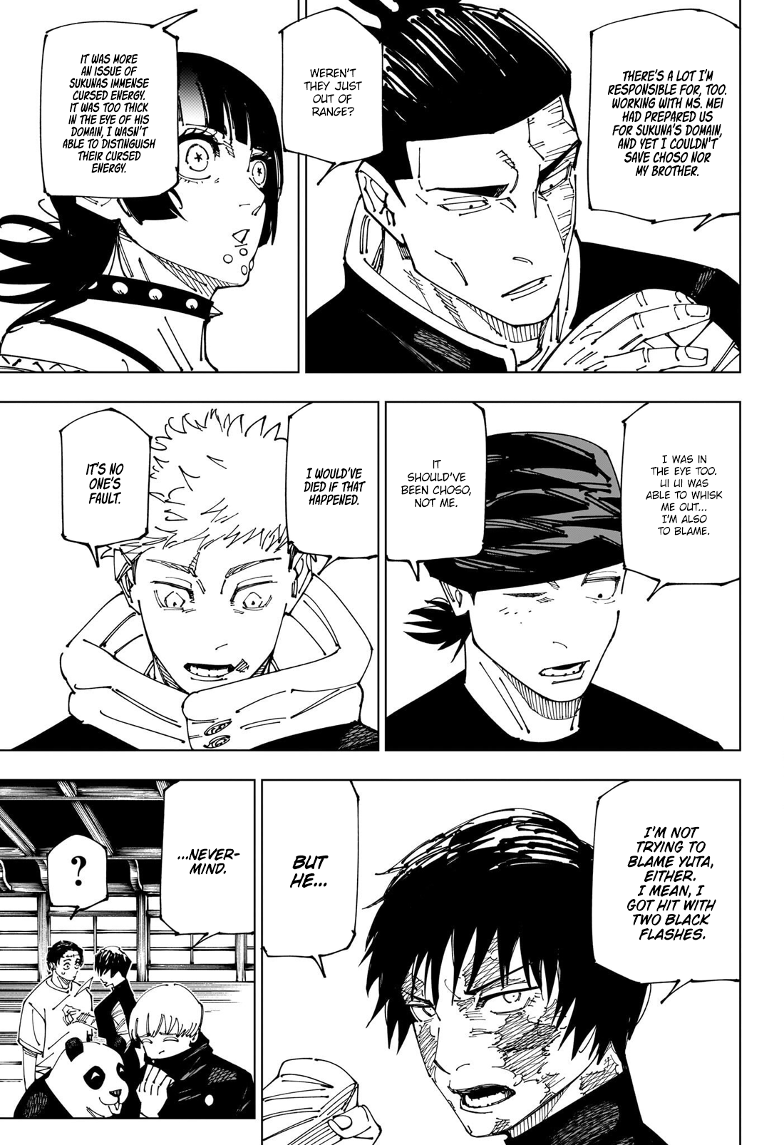 Read Jujutsu Kaisen Chapter-269 Page-009