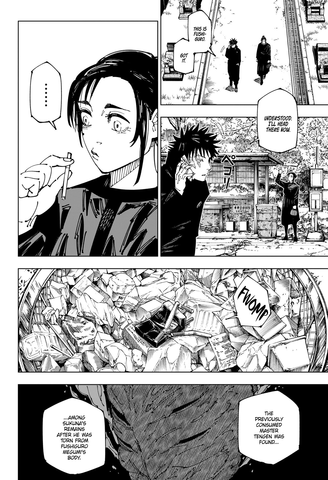 Read Jujutsu Kaisen Chapter-270 Page-002