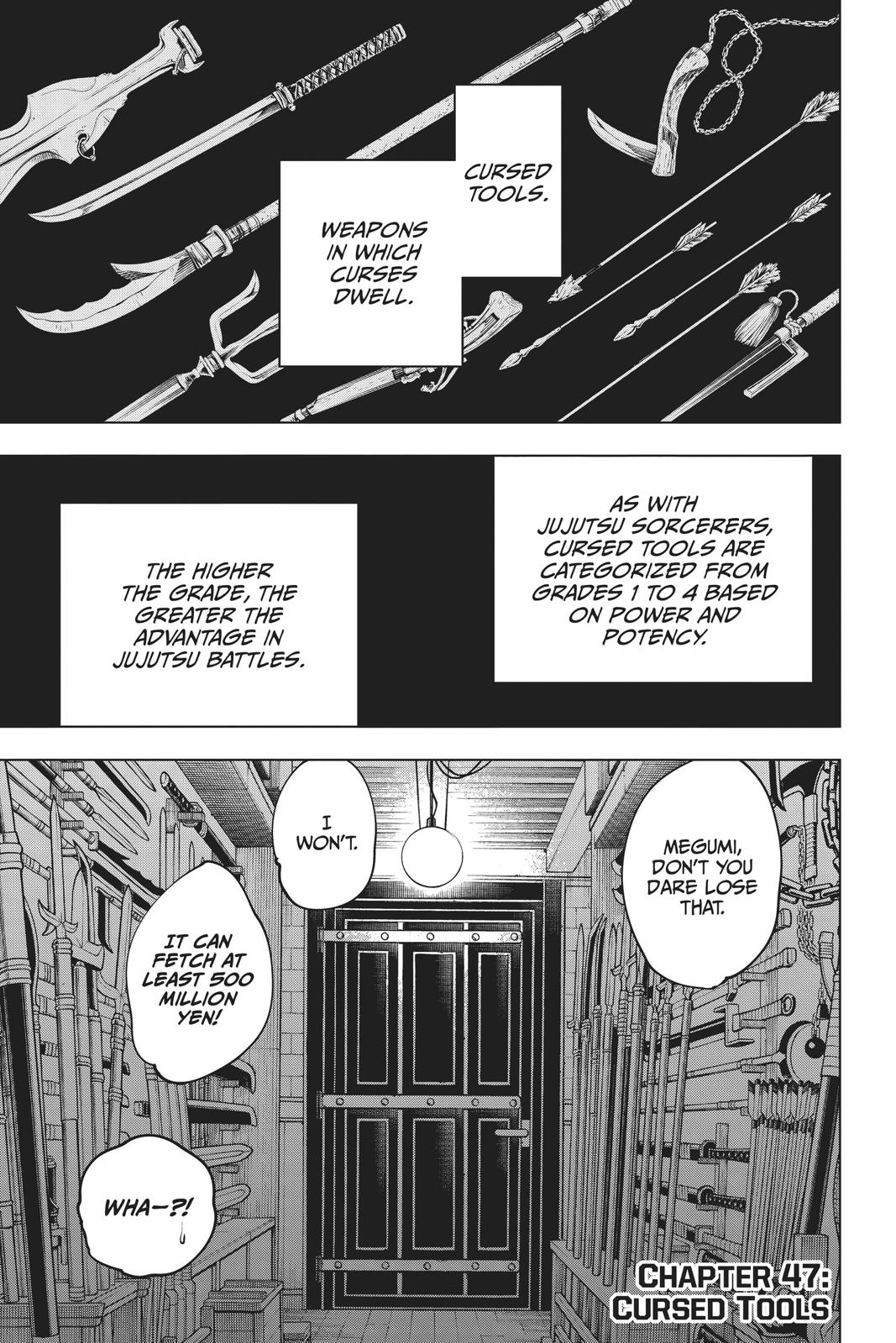 Read Jujutsu Kaisen Chapter-47 Page-001