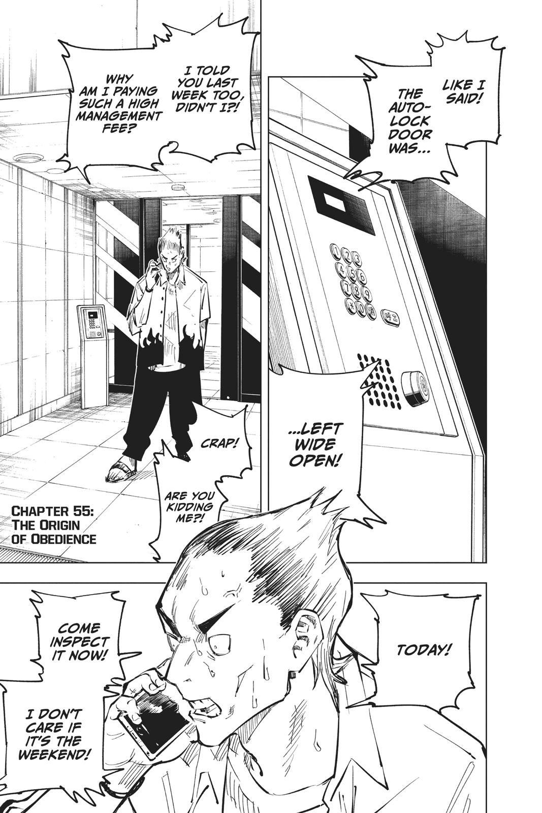 Read Jujutsu Kaisen Chapter-55 Page-001