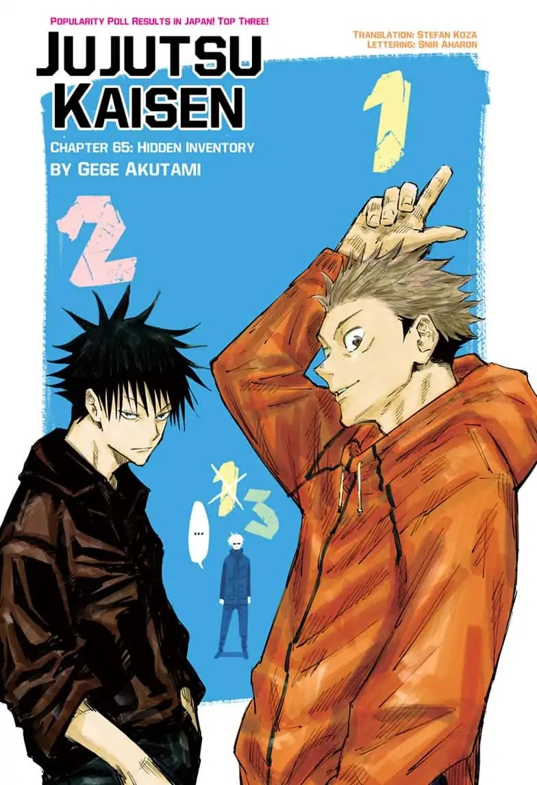 Read Jujutsu Kaisen Chapter-65 Page-001