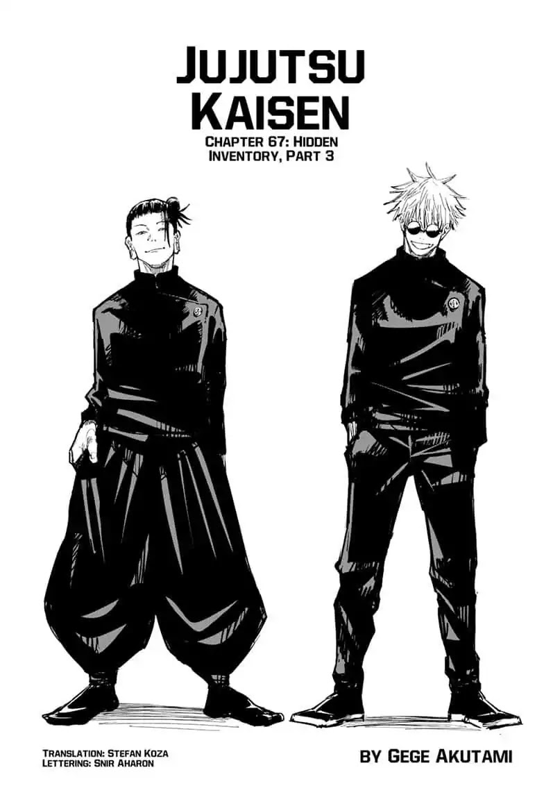 Read Jujutsu Kaisen Chapter-67 Page-001
