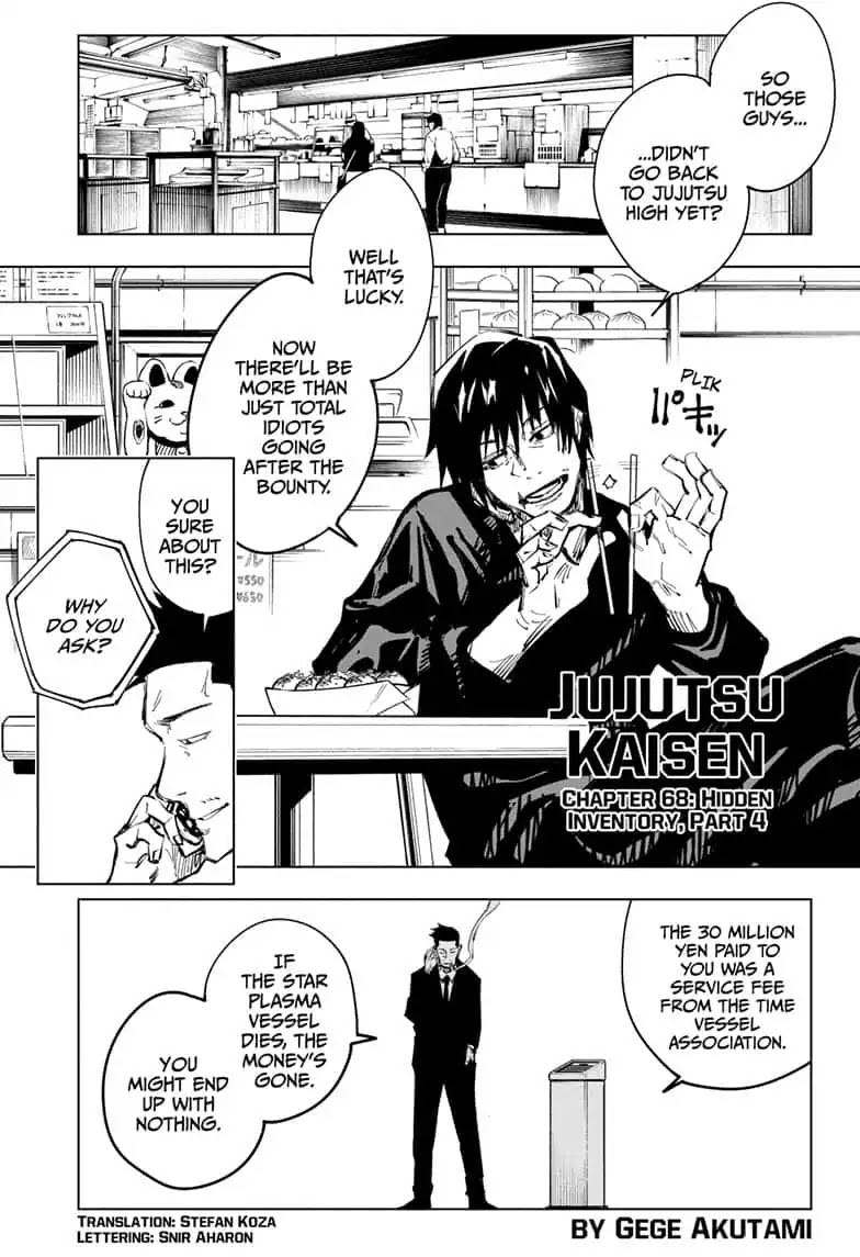 Read Jujutsu Kaisen Chapter-68 Page-001
