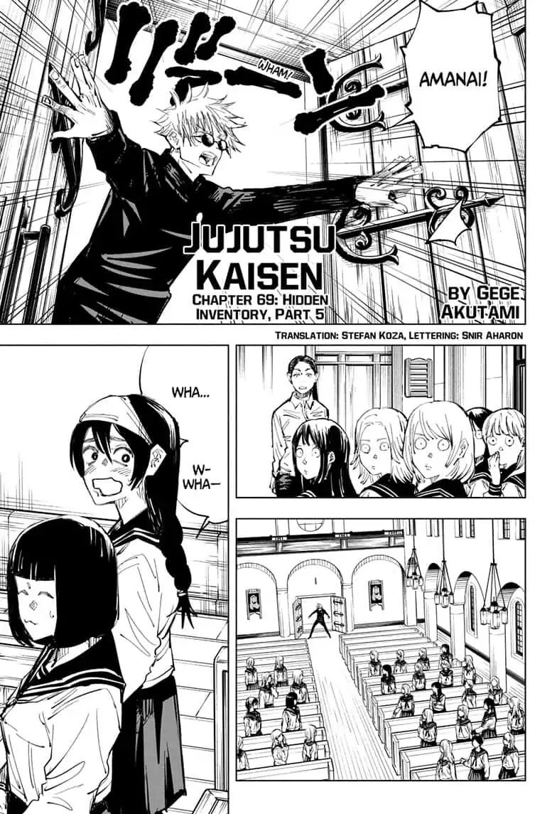 Read Jujutsu Kaisen Chapter-69 Page-001