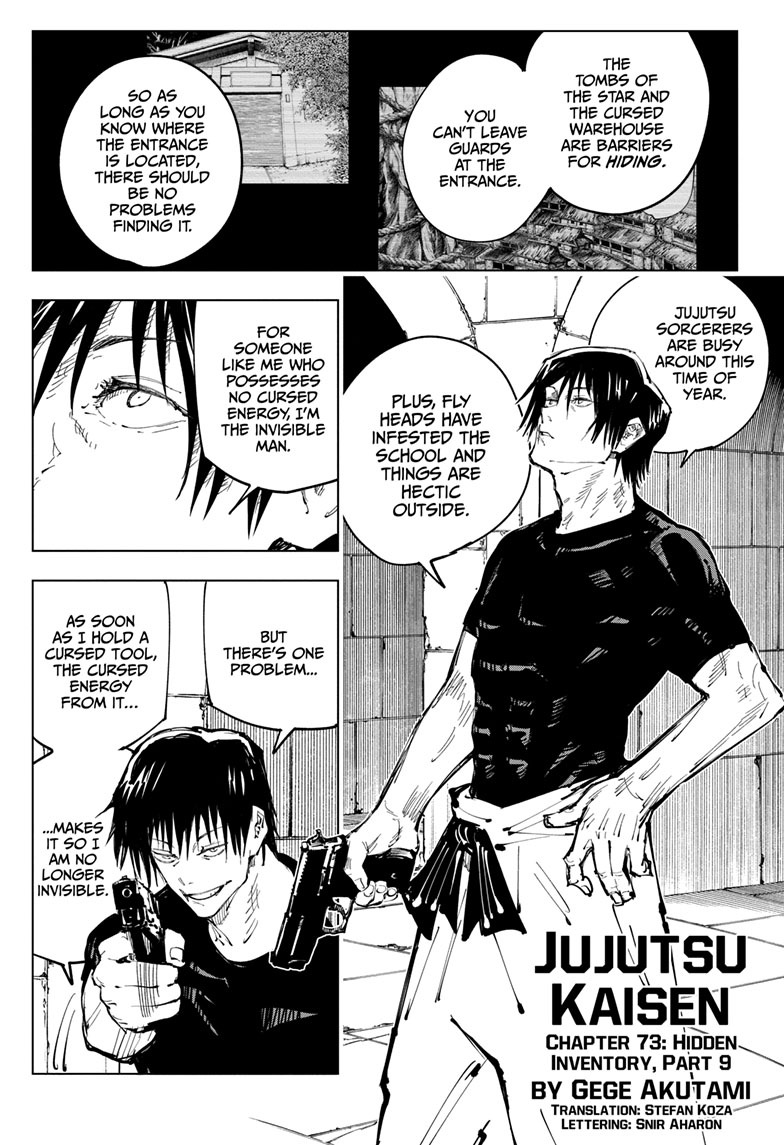 Read Jujutsu Kaisen Chapter-73 Page-001