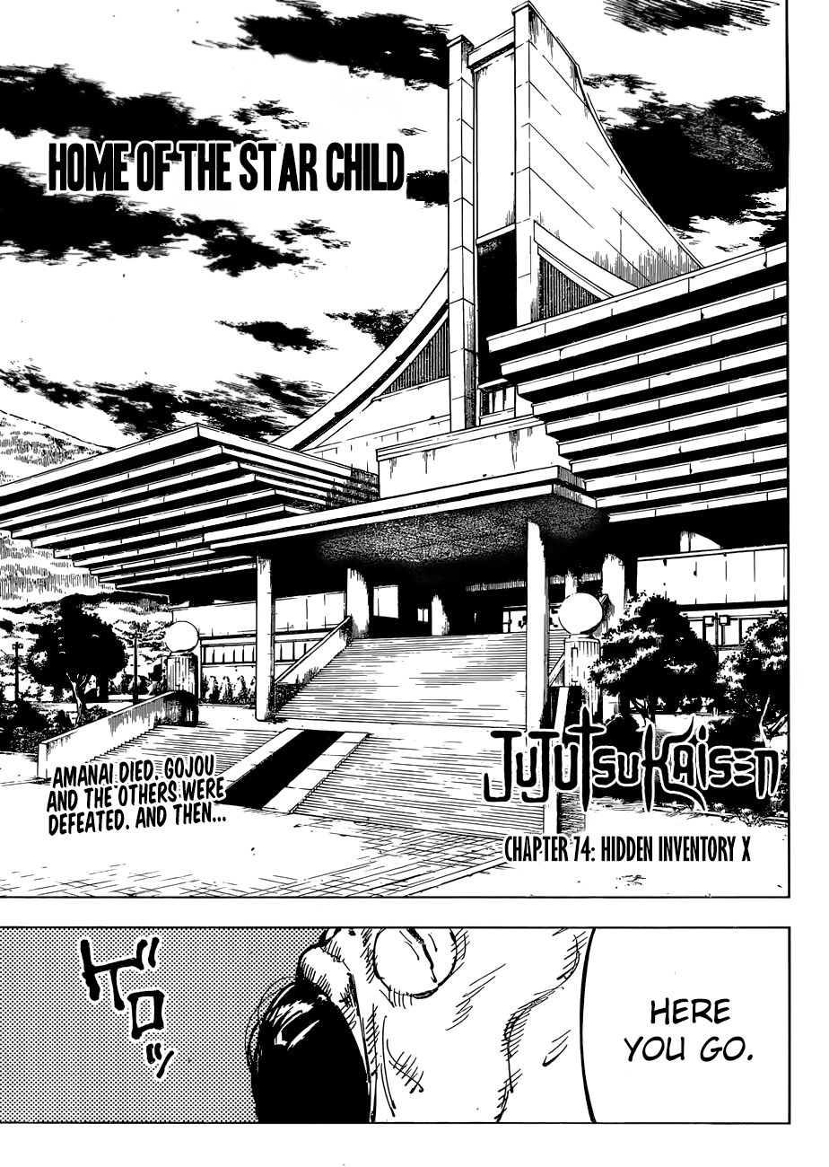 Read Jujutsu Kaisen Chapter-74 Page-001