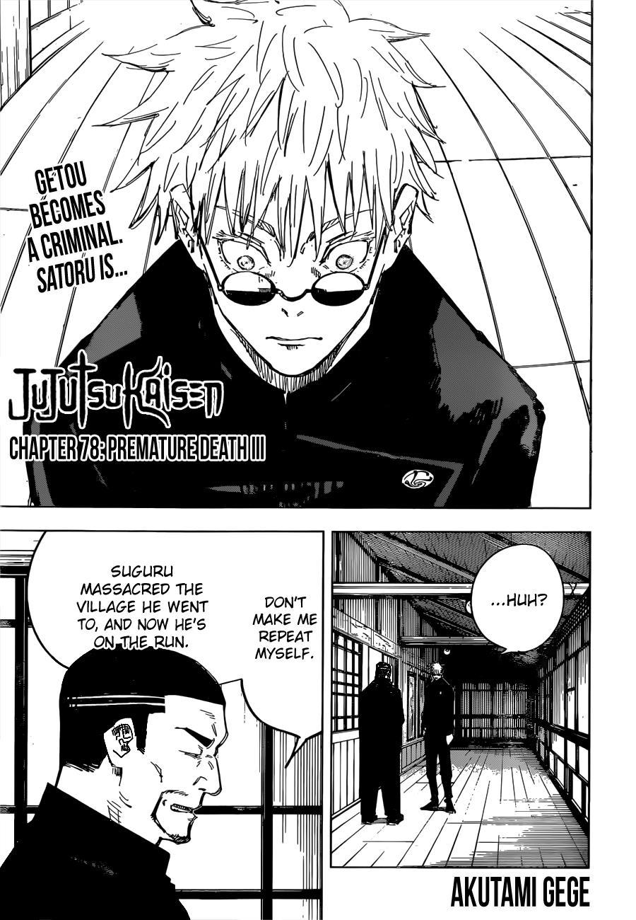 Read Jujutsu Kaisen Chapter-78 Page-001